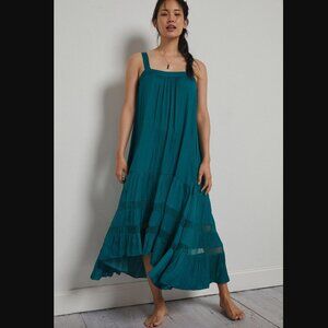 Anthropologie Asbury Tiered Midi Dress - Small - NWT